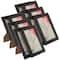 12 Packs: 2 ct. (24 total) Black Tabletop Frames, Logan by Studio Décor®
